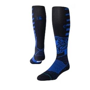 Stance Mens Large 9-13 MLB Detroit Tigers Baseball OTC Crew Socks Freshtek